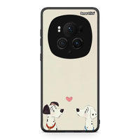 Thumbnail for Honor Magic6 Pro Dalmatians Love θήκη από τη Smartfits με σχέδιο στο πίσω μέρος και μαύρο περίβλημα | Smartphone case with colorful back and black bezels by Smartfits
