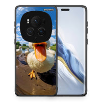 Thumbnail for Θήκη Honor Magic6 Pro Duck Face από τη Smartfits με σχέδιο στο πίσω μέρος και μαύρο περίβλημα | Honor Magic6 Pro Duck Face case with colorful back and black bezels