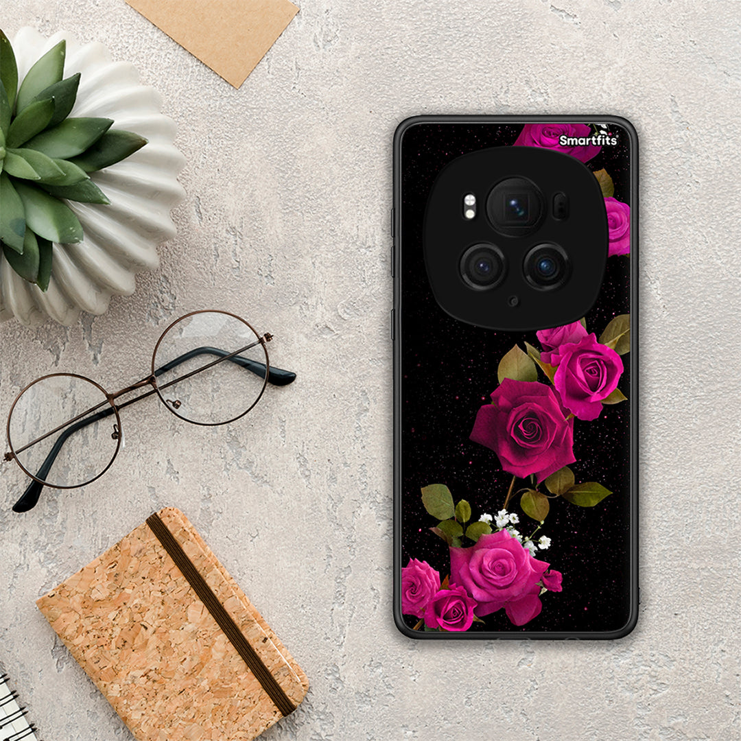Flower Red Roses - Honor Magic6 Pro case