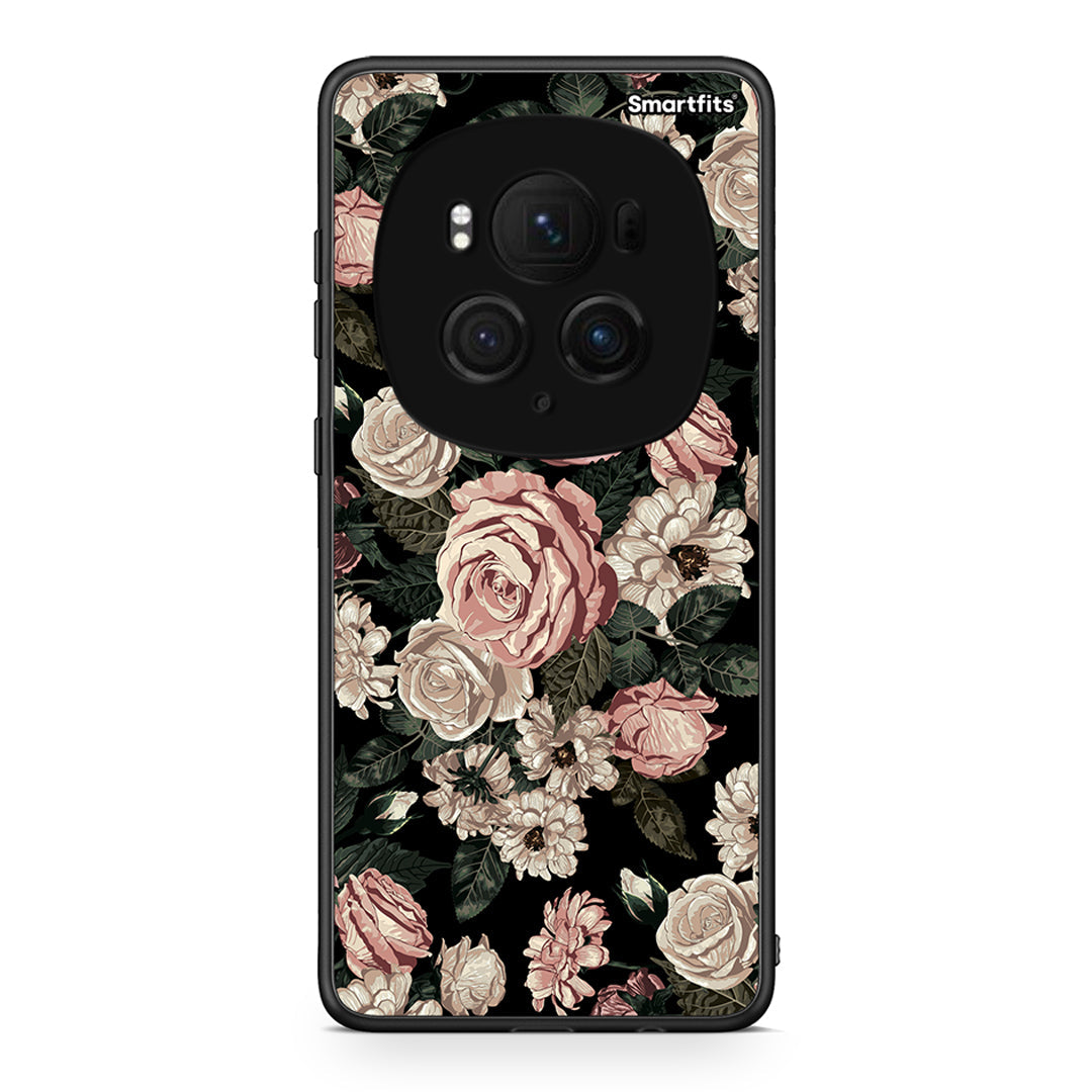 4 - Honor Magic6 Pro Wild Roses Flower case, cover, bumper