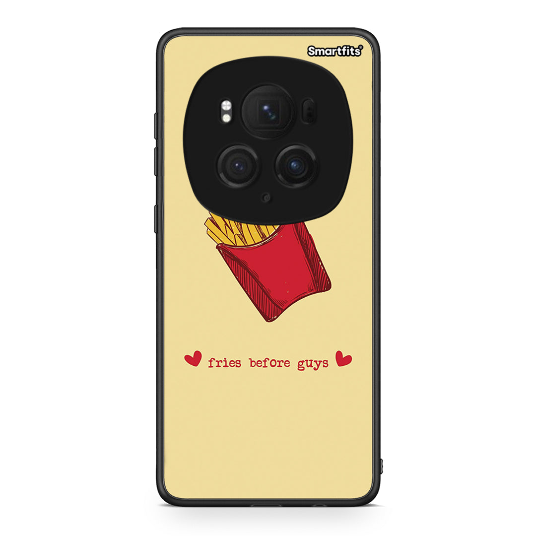 Honor Magic6 Pro Fries Before Guys Θήκη Αγίου Βαλεντίνου από τη Smartfits με σχέδιο στο πίσω μέρος και μαύρο περίβλημα | Smartphone case with colorful back and black bezels by Smartfits