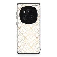 Thumbnail for 111 - Honor Magic6 Pro Luxury White Geometric case, cover, bumper