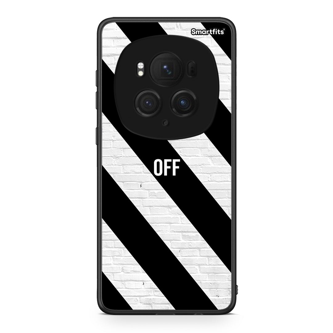 Honor Magic6 Pro Get Off θήκη από τη Smartfits με σχέδιο στο πίσω μέρος και μαύρο περίβλημα | Smartphone case with colorful back and black bezels by Smartfits