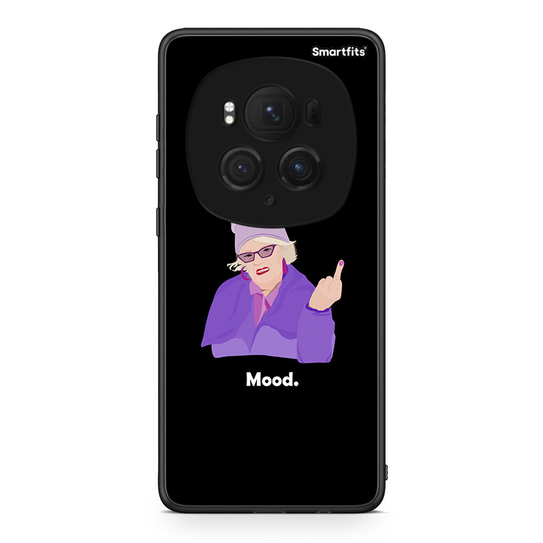 Honor Magic6 Pro Grandma Mood Black θήκη από τη Smartfits με σχέδιο στο πίσω μέρος και μαύρο περίβλημα | Smartphone case with colorful back and black bezels by Smartfits