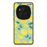 Thumbnail for Honor Magic6 Pro Lemons θήκη από τη Smartfits με σχέδιο στο πίσω μέρος και μαύρο περίβλημα | Smartphone case with colorful back and black bezels by Smartfits