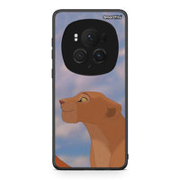Thumbnail for Honor Magic6 Pro Lion Love 2 Θήκη Αγίου Βαλεντίνου από τη Smartfits με σχέδιο στο πίσω μέρος και μαύρο περίβλημα | Smartphone case with colorful back and black bezels by Smartfits