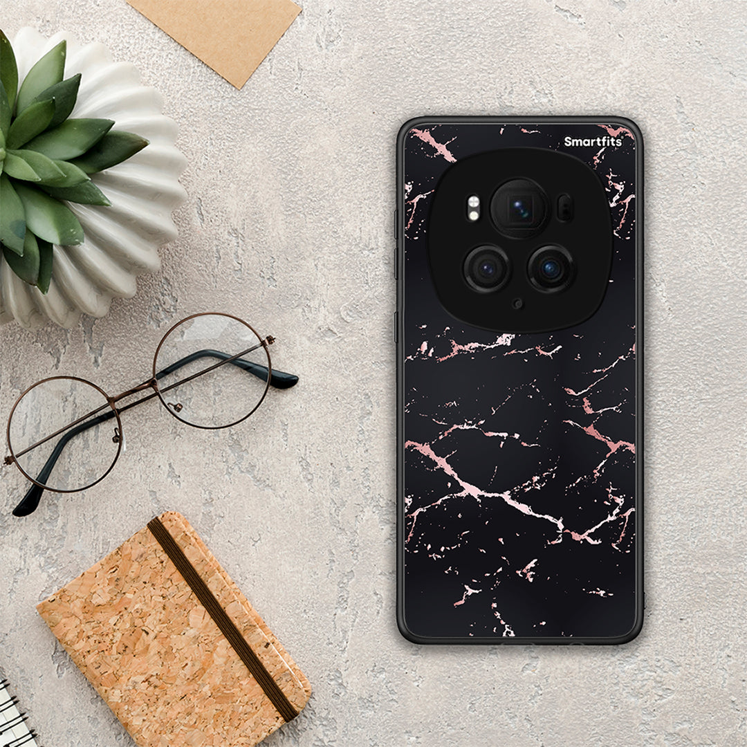 Marble Black Rosegold - Honor Magic6 Pro case