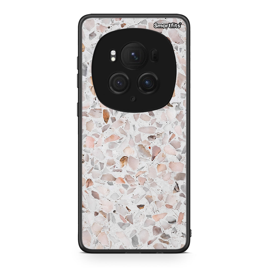 Honor Magic6 Pro Marble Terrazzo θήκη από τη Smartfits με σχέδιο στο πίσω μέρος και μαύρο περίβλημα | Smartphone case with colorful back and black bezels by Smartfits