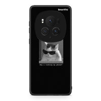 Thumbnail for Honor Magic6 Pro Meme Cat θήκη από τη Smartfits με σχέδιο στο πίσω μέρος και μαύρο περίβλημα | Smartphone case with colorful back and black bezels by Smartfits