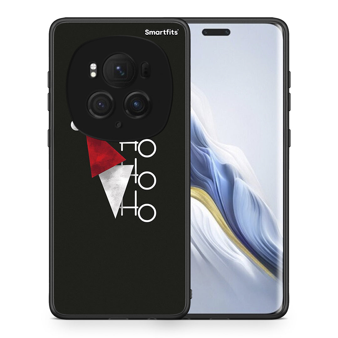 Θήκη Honor Magic6 Pro Minimal Christmas από τη Smartfits με σχέδιο στο πίσω μέρος και μαύρο περίβλημα | Honor Magic6 Pro Minimal Christmas case with colorful back and black bezels