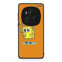 Thumbnail for Honor Magic6 Pro No Money 2 Θήκη Αγίου Βαλεντίνου από τη Smartfits με σχέδιο στο πίσω μέρος και μαύρο περίβλημα | Smartphone case with colorful back and black bezels by Smartfits