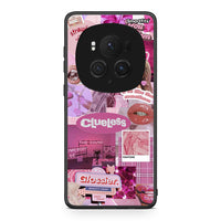 Thumbnail for Honor Magic6 Pro Pink Love Θήκη Αγίου Βαλεντίνου από τη Smartfits με σχέδιο στο πίσω μέρος και μαύρο περίβλημα | Smartphone case with colorful back and black bezels by Smartfits