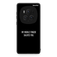 Thumbnail for Honor Magic6 Pro Salute θήκη από τη Smartfits με σχέδιο στο πίσω μέρος και μαύρο περίβλημα | Smartphone case with colorful back and black bezels by Smartfits