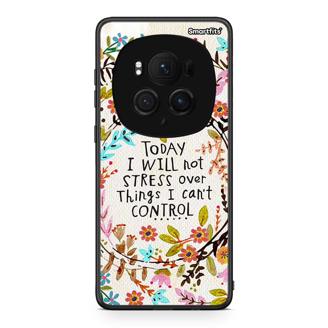 Honor Magic6 Pro Stress Over θήκη από τη Smartfits με σχέδιο στο πίσω μέρος και μαύρο περίβλημα | Smartphone case with colorful back and black bezels by Smartfits