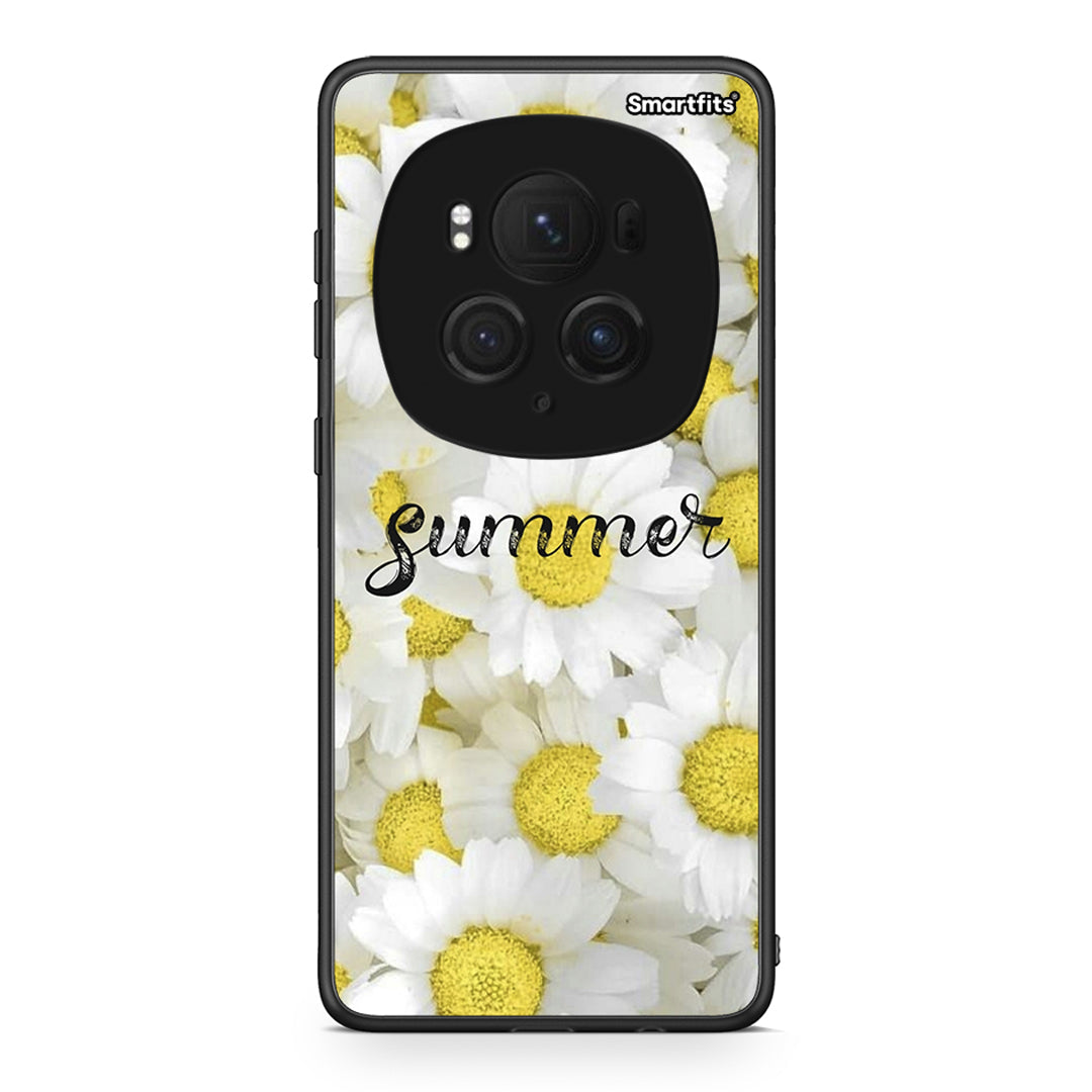 Honor Magic6 Pro Summer Daisies Θήκη από τη Smartfits με σχέδιο στο πίσω μέρος και μαύρο περίβλημα | Smartphone case with colorful back and black bezels by Smartfits
