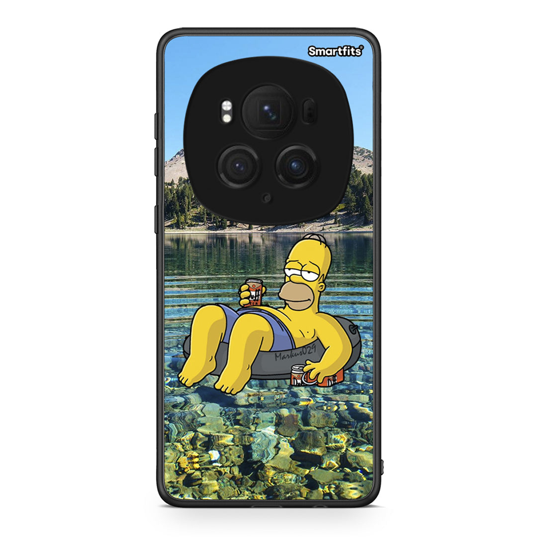 Honor Magic6 Pro Summer Happiness Θήκη από τη Smartfits με σχέδιο στο πίσω μέρος και μαύρο περίβλημα | Smartphone case with colorful back and black bezels by Smartfits