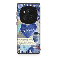 Thumbnail for Honor Magic6 Pro Summer In Greece Θήκη από τη Smartfits με σχέδιο στο πίσω μέρος και μαύρο περίβλημα | Smartphone case with colorful back and black bezels by Smartfits