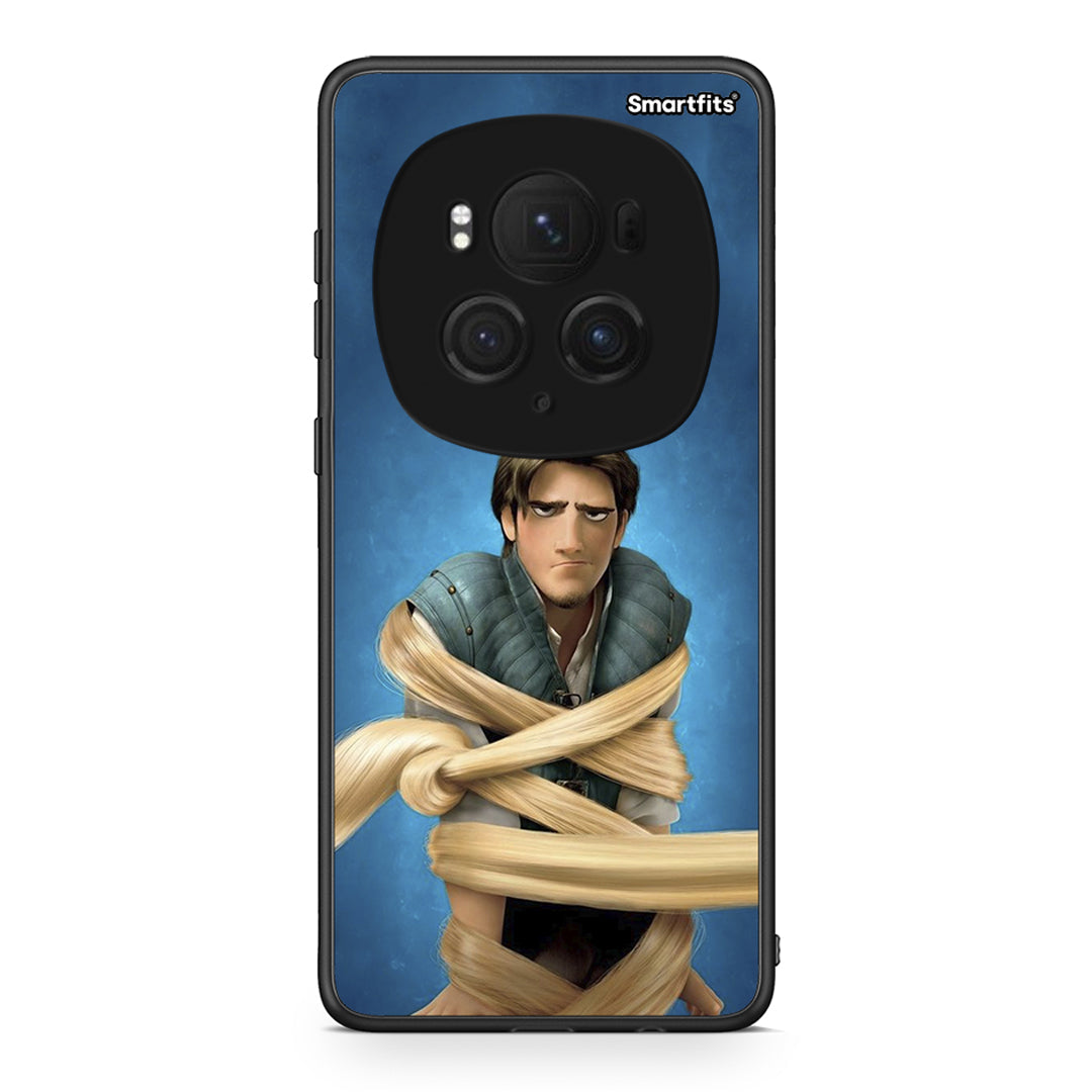 Honor Magic6 Pro Tangled 1 Θήκη Αγίου Βαλεντίνου από τη Smartfits με σχέδιο στο πίσω μέρος και μαύρο περίβλημα | Smartphone case with colorful back and black bezels by Smartfits