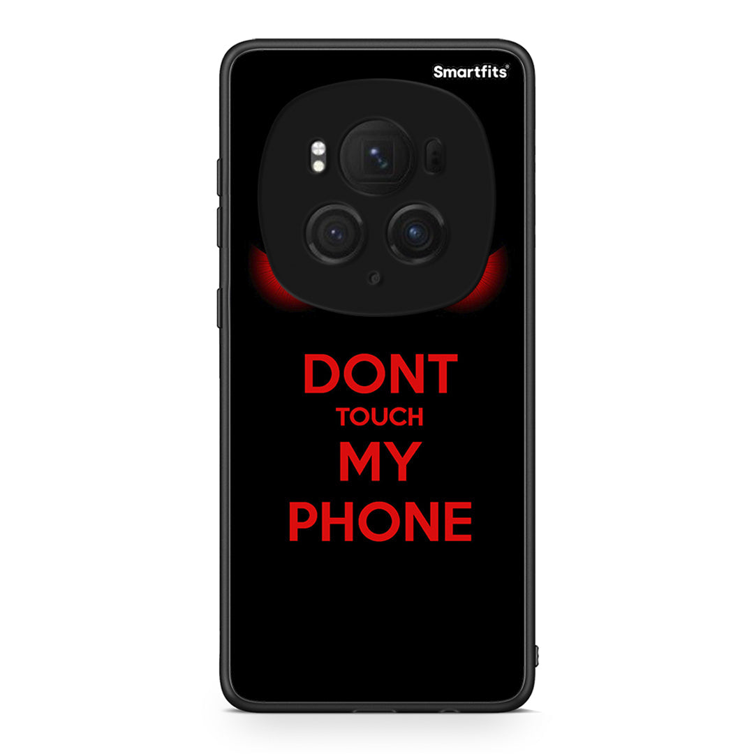 Honor Magic6 Pro Touch My Phone Θήκη από τη Smartfits με σχέδιο στο πίσω μέρος και μαύρο περίβλημα | Smartphone case with colorful back and black bezels by Smartfits