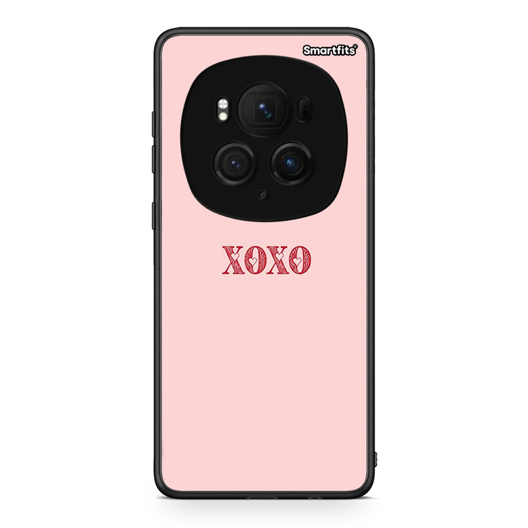 Honor Magic6 Pro XOXO Love θήκη από τη Smartfits με σχέδιο στο πίσω μέρος και μαύρο περίβλημα | Smartphone case with colorful back and black bezels by Smartfits
