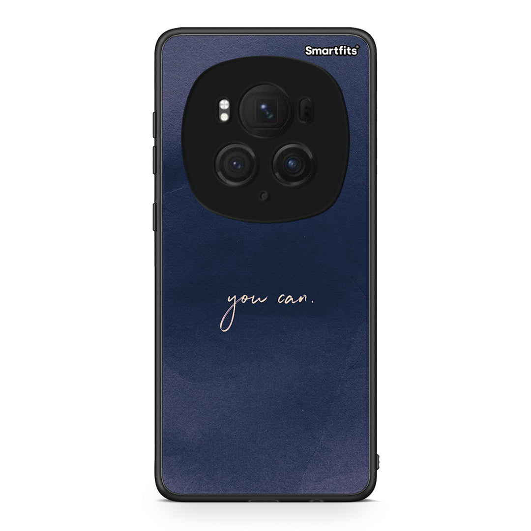 Honor Magic6 Pro You Can θήκη από τη Smartfits με σχέδιο στο πίσω μέρος και μαύρο περίβλημα | Smartphone case with colorful back and black bezels by Smartfits
