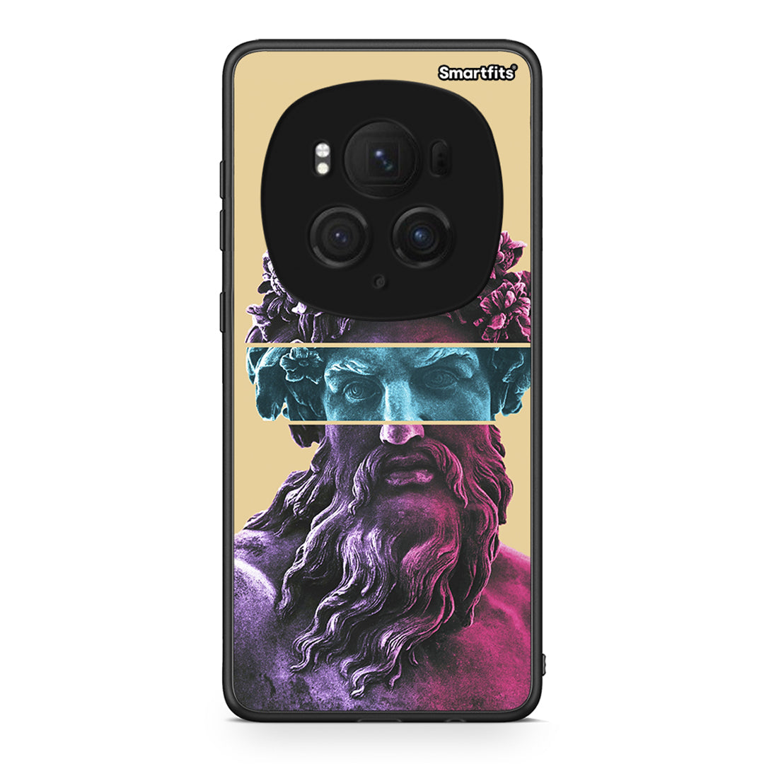 Honor Magic6 Pro Zeus Art Θήκη Αγίου Βαλεντίνου από τη Smartfits με σχέδιο στο πίσω μέρος και μαύρο περίβλημα | Smartphone case with colorful back and black bezels by Smartfits