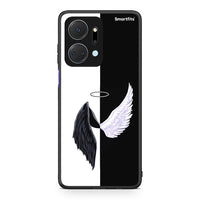 Thumbnail for Honor X7a Angels Demons θήκη από τη Smartfits με σχέδιο στο πίσω μέρος και μαύρο περίβλημα | Smartphone case with colorful back and black bezels by Smartfits
