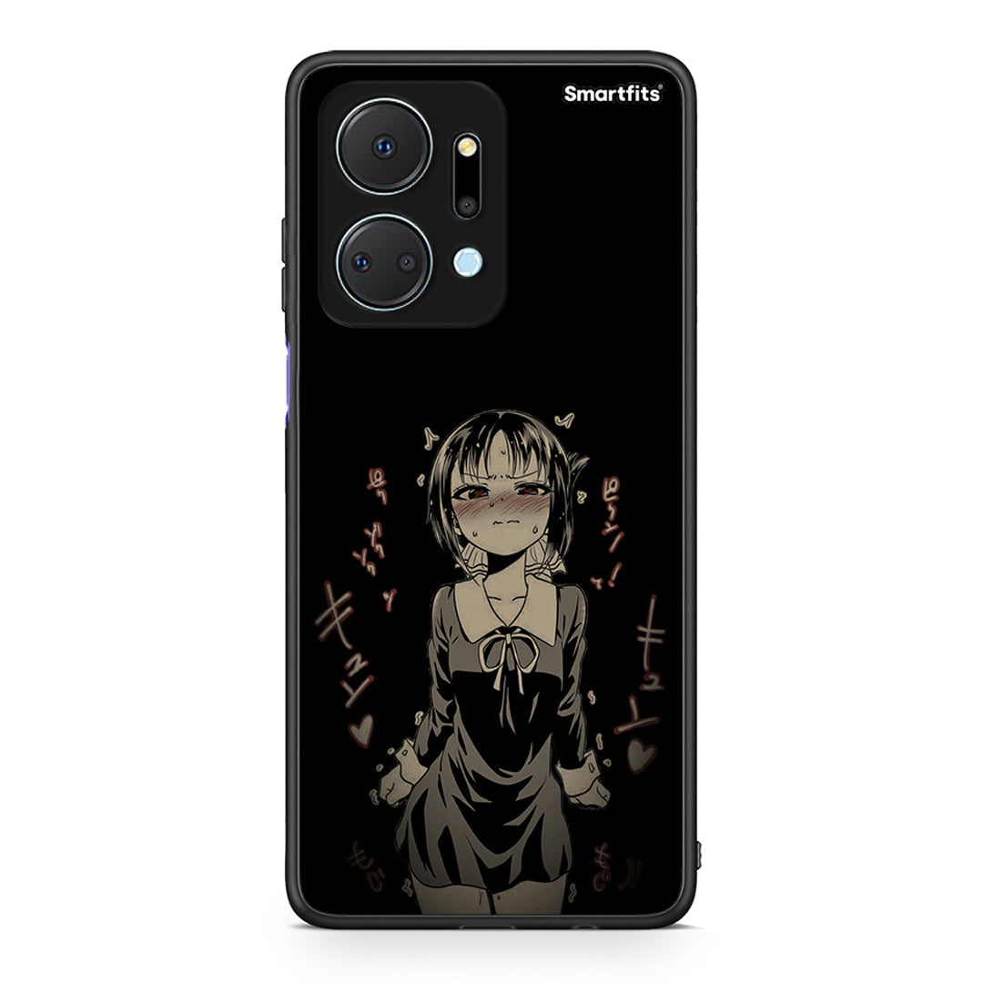 Honor X7a Anime Girl θήκη από τη Smartfits με σχέδιο στο πίσω μέρος και μαύρο περίβλημα | Smartphone case with colorful back and black bezels by Smartfits