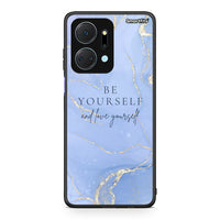 Thumbnail for Honor X7a Be Yourself θήκη από τη Smartfits με σχέδιο στο πίσω μέρος και μαύρο περίβλημα | Smartphone case with colorful back and black bezels by Smartfits