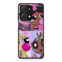 Thumbnail for Honor X7a Bubble Girls Θήκη Αγίου Βαλεντίνου από τη Smartfits με σχέδιο στο πίσω μέρος και μαύρο περίβλημα | Smartphone case with colorful back and black bezels by Smartfits