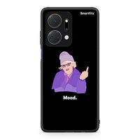 Thumbnail for Honor X7a Grandma Mood Black θήκη από τη Smartfits με σχέδιο στο πίσω μέρος και μαύρο περίβλημα | Smartphone case with colorful back and black bezels by Smartfits