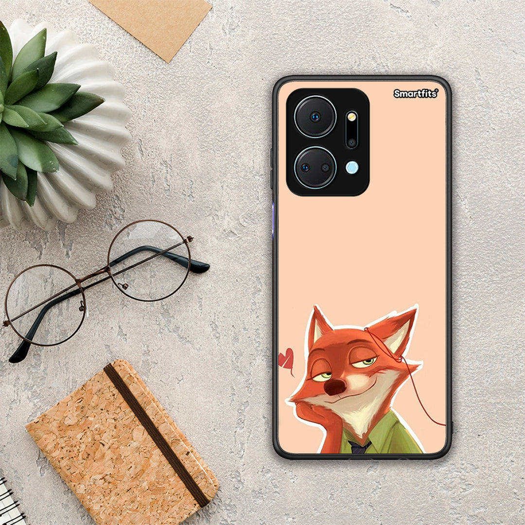 Nick Wilde and Judy Hopps Love 1 - Honor X7a Case