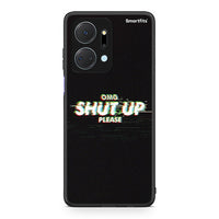 Thumbnail for Honor X7a OMG ShutUp θήκη από τη Smartfits με σχέδιο στο πίσω μέρος και μαύρο περίβλημα | Smartphone case with colorful back and black bezels by Smartfits