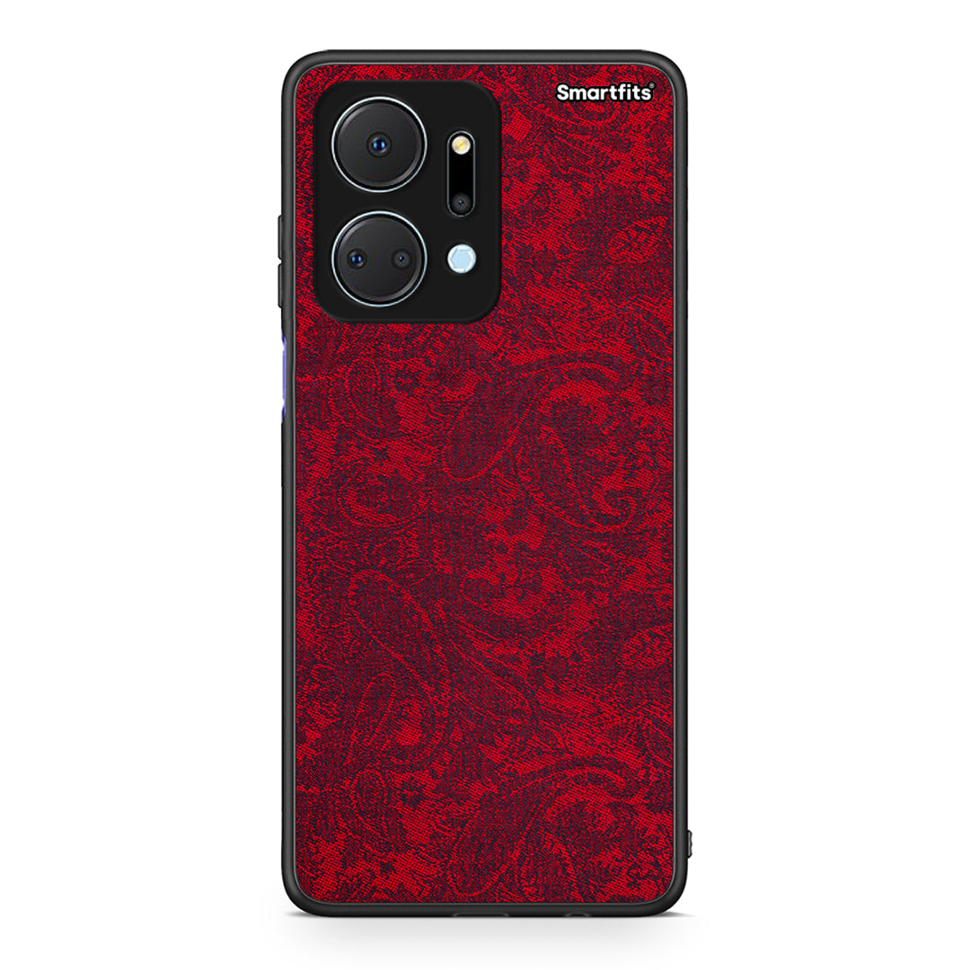 Honor X7a Paisley Cashmere θήκη από τη Smartfits με σχέδιο στο πίσω μέρος και μαύρο περίβλημα | Smartphone case with colorful back and black bezels by Smartfits