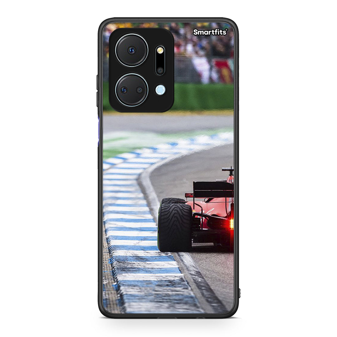 Honor X7a Racing Vibes θήκη από τη Smartfits με σχέδιο στο πίσω μέρος και μαύρο περίβλημα | Smartphone case with colorful back and black bezels by Smartfits