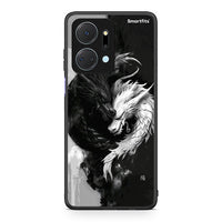 Thumbnail for Honor X7a Yin Yang Θήκη από τη Smartfits με σχέδιο στο πίσω μέρος και μαύρο περίβλημα | Smartphone case with colorful back and black bezels by Smartfits