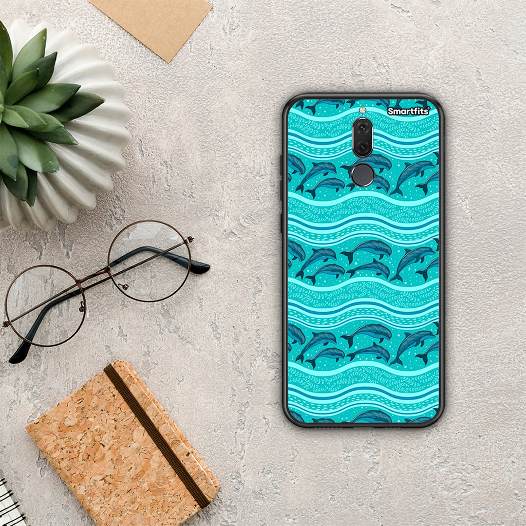 Swimming Dolphins - Huawei Mate 10 Lite case