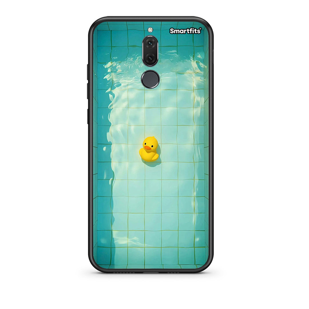 huawei mate 10 lite Yellow Duck θήκη από τη Smartfits με σχέδιο στο πίσω μέρος και μαύρο περίβλημα | Smartphone case with colorful back and black bezels by Smartfits