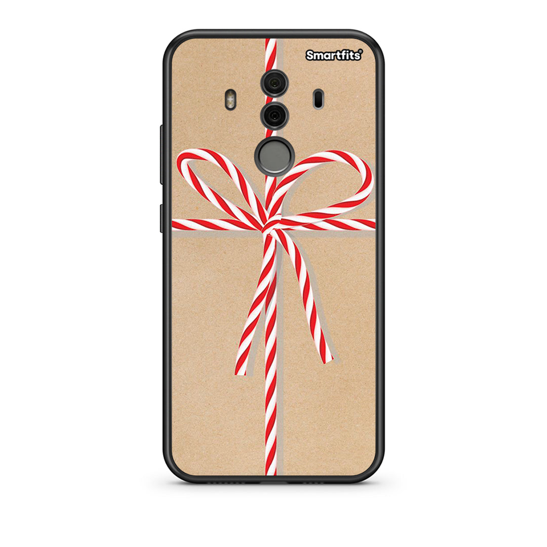 Huawei Mate 10 Pro Christmas Gift θήκη από τη Smartfits με σχέδιο στο πίσω μέρος και μαύρο περίβλημα | Smartphone case with colorful back and black bezels by Smartfits