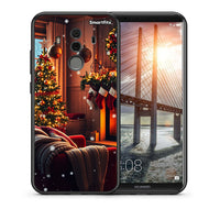 Thumbnail for Θήκη Huawei Mate 10 Pro Home For Christmas από τη Smartfits με σχέδιο στο πίσω μέρος και μαύρο περίβλημα | Huawei Mate 10 Pro Home For Christmas case with colorful back and black bezels