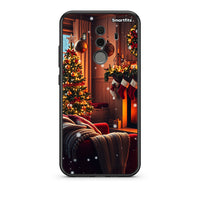 Thumbnail for Huawei Mate 10 Pro Home For Christmas θήκη από τη Smartfits με σχέδιο στο πίσω μέρος και μαύρο περίβλημα | Smartphone case with colorful back and black bezels by Smartfits