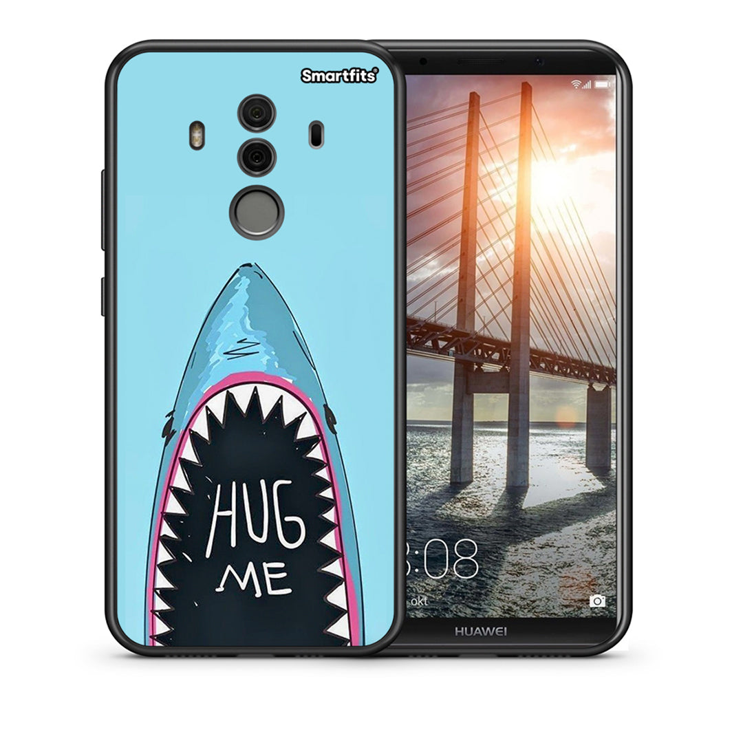 Θήκη Huawei Mate 10 Pro Hug Me από τη Smartfits με σχέδιο στο πίσω μέρος και μαύρο περίβλημα | Huawei Mate 10 Pro Hug Me case with colorful back and black bezels