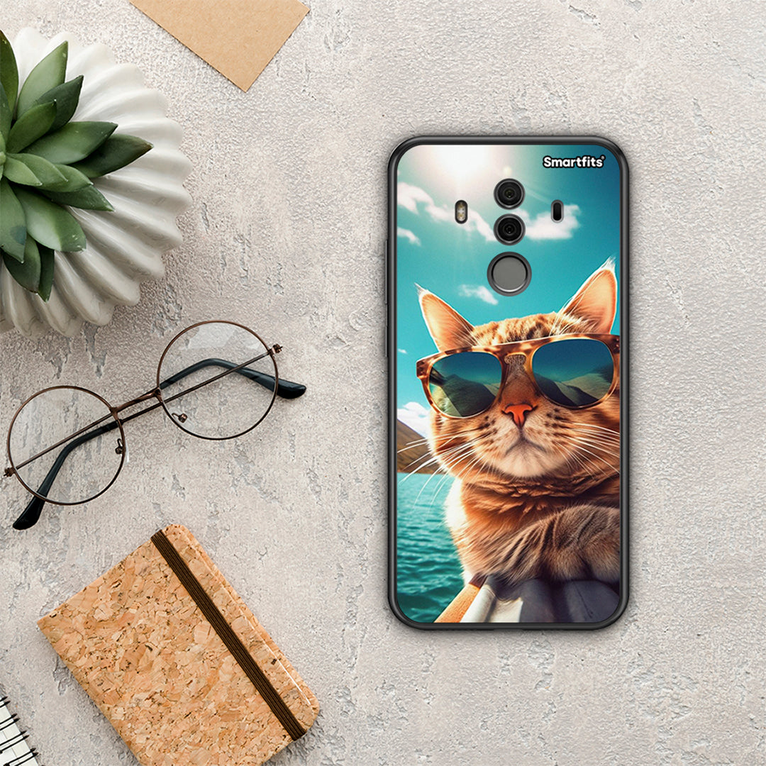 Summer Cat - Huawei Mate 10 Pro case