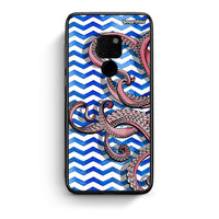 Thumbnail for Huawei Mate 20 Chevron Devilfish θήκη από τη Smartfits με σχέδιο στο πίσω μέρος και μαύρο περίβλημα | Smartphone case with colorful back and black bezels by Smartfits