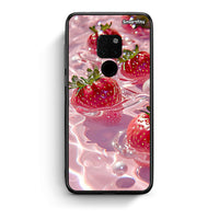 Thumbnail for Huawei Mate 20 Juicy Strawberries θήκη από τη Smartfits με σχέδιο στο πίσω μέρος και μαύρο περίβλημα | Smartphone case with colorful back and black bezels by Smartfits