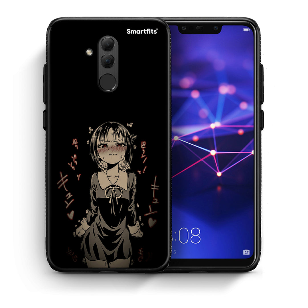 Θήκη Huawei Mate 20 Lite Anime Girl από τη Smartfits με σχέδιο στο πίσω μέρος και μαύρο περίβλημα | Huawei Mate 20 Lite Anime Girl case with colorful back and black bezels