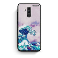 Thumbnail for Huawei Mate 20 Lite Blue Waves θήκη από τη Smartfits με σχέδιο στο πίσω μέρος και μαύρο περίβλημα | Smartphone case with colorful back and black bezels by Smartfits