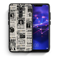 Thumbnail for Θήκη Huawei Mate 20 Lite Harry Paper από τη Smartfits με σχέδιο στο πίσω μέρος και μαύρο περίβλημα | Huawei Mate 20 Lite Harry Paper case with colorful back and black bezels