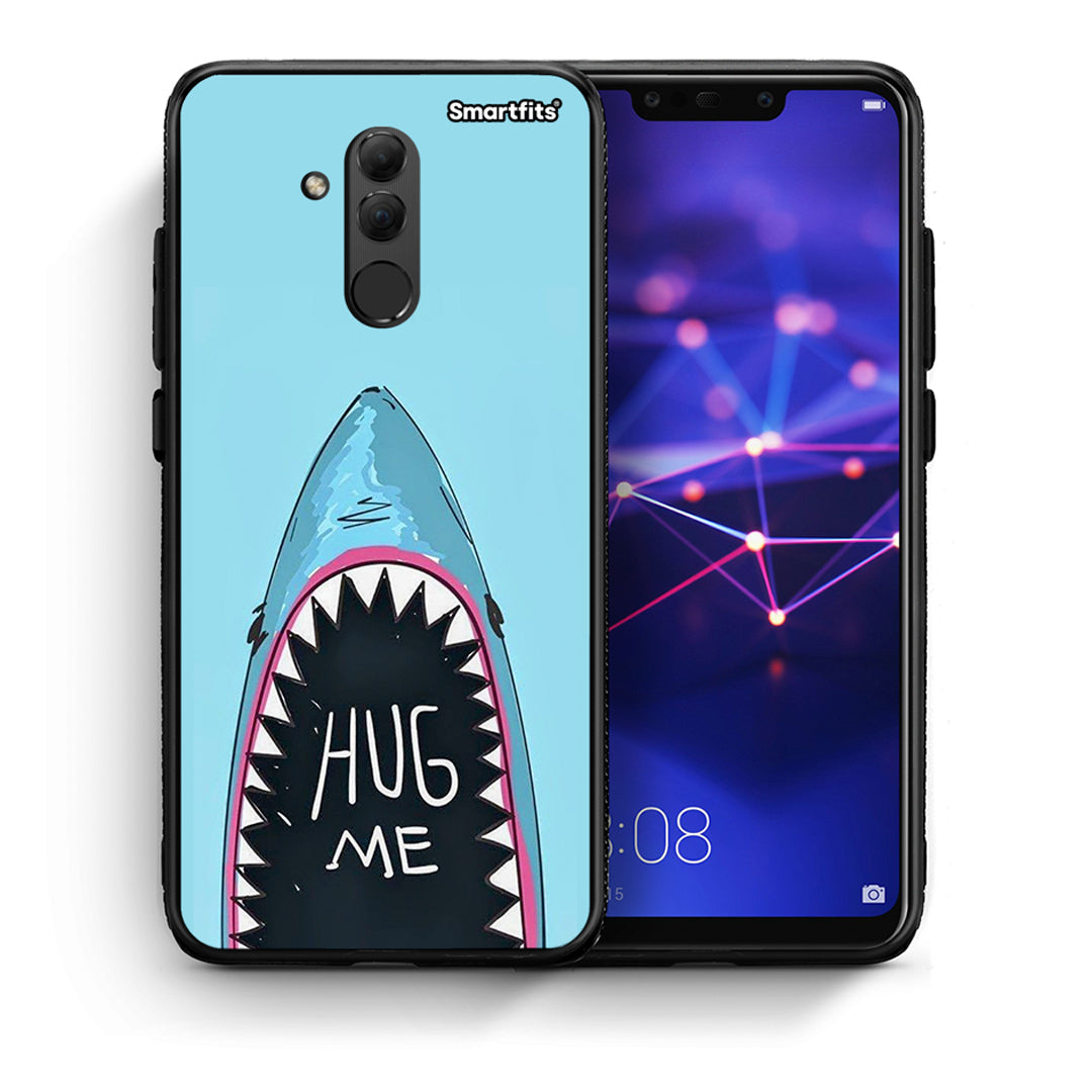 Θήκη Huawei Mate 20 Lite Hug Me από τη Smartfits με σχέδιο στο πίσω μέρος και μαύρο περίβλημα | Huawei Mate 20 Lite Hug Me case with colorful back and black bezels