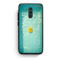 Thumbnail for Huawei Mate 20 Lite Yellow Duck θήκη από τη Smartfits με σχέδιο στο πίσω μέρος και μαύρο περίβλημα | Smartphone case with colorful back and black bezels by Smartfits
